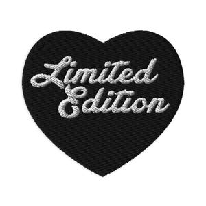 Patches bordados da edição limitada da moda