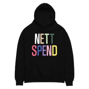 NETTSPEND RAINBOW Unisex oversized hoodie