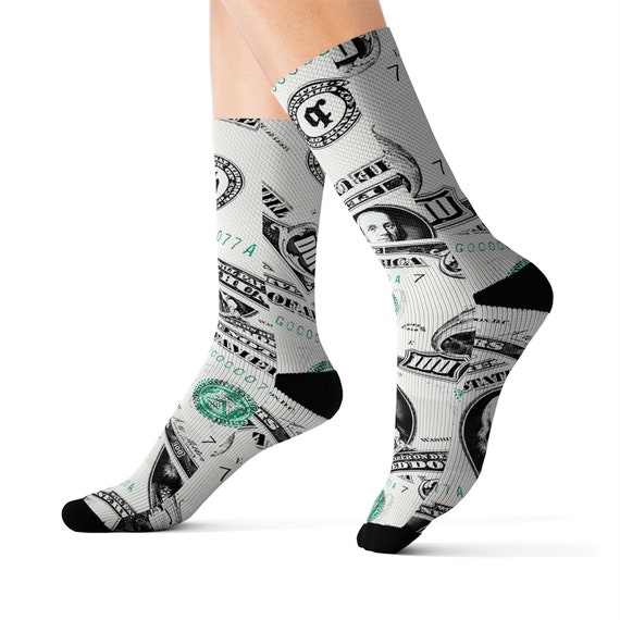 THEBLENQ ALL OVER 100 Print Sublimation Socks 