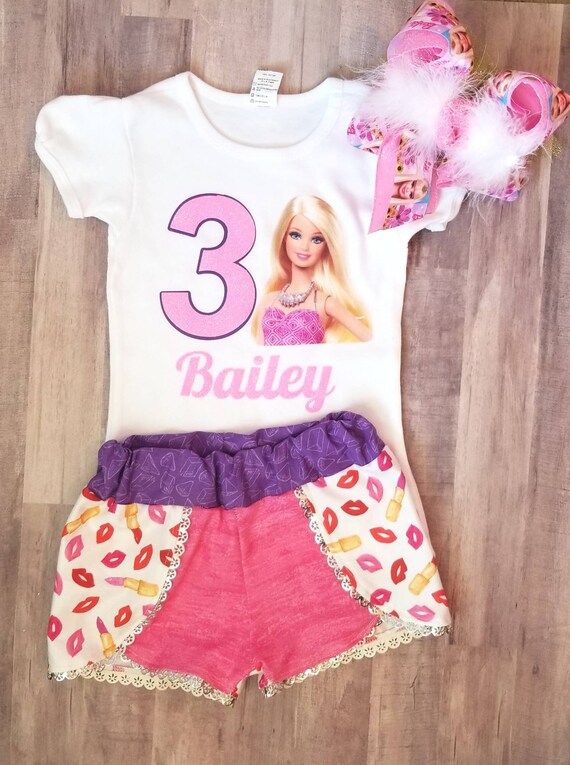 birthday barbie shirt