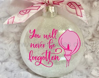 Memorial ornament, In memory ornament, Personalized memorial gift, Ornament, Remembrance ornament, Sympathy gift, Custom memorial ornament