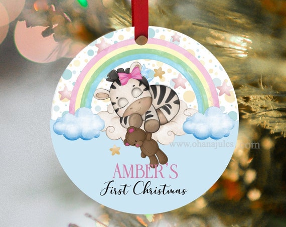 First Christmas, 1st Christmas, Babies' 1st Christmas, Babies' First Christmas. Personalized, Christmas Ornament, baby, Ceramic ornament