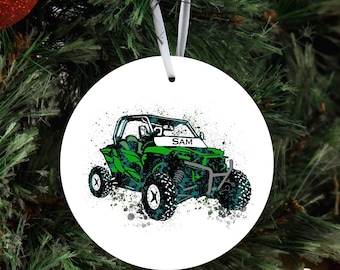 ATV, 4 Wheeler, Quad, Racing, Four wheeler, Off road, Ornament, Christmas, Desert
