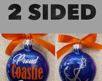 Coast Guard Ornament , Coast guard Christmas Ornament, Christmas Ornament, Coast Guard  Wife, Coast Guard Mom, Coast Guard home decor