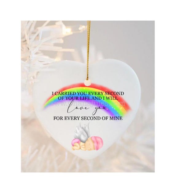 Remembrance Ornament , In Memory Gift, Baby Loss Memorial, Infant Loss, Baby Remembrance, Pregnancy Loss, Miscarriage.Memorial Ornaments