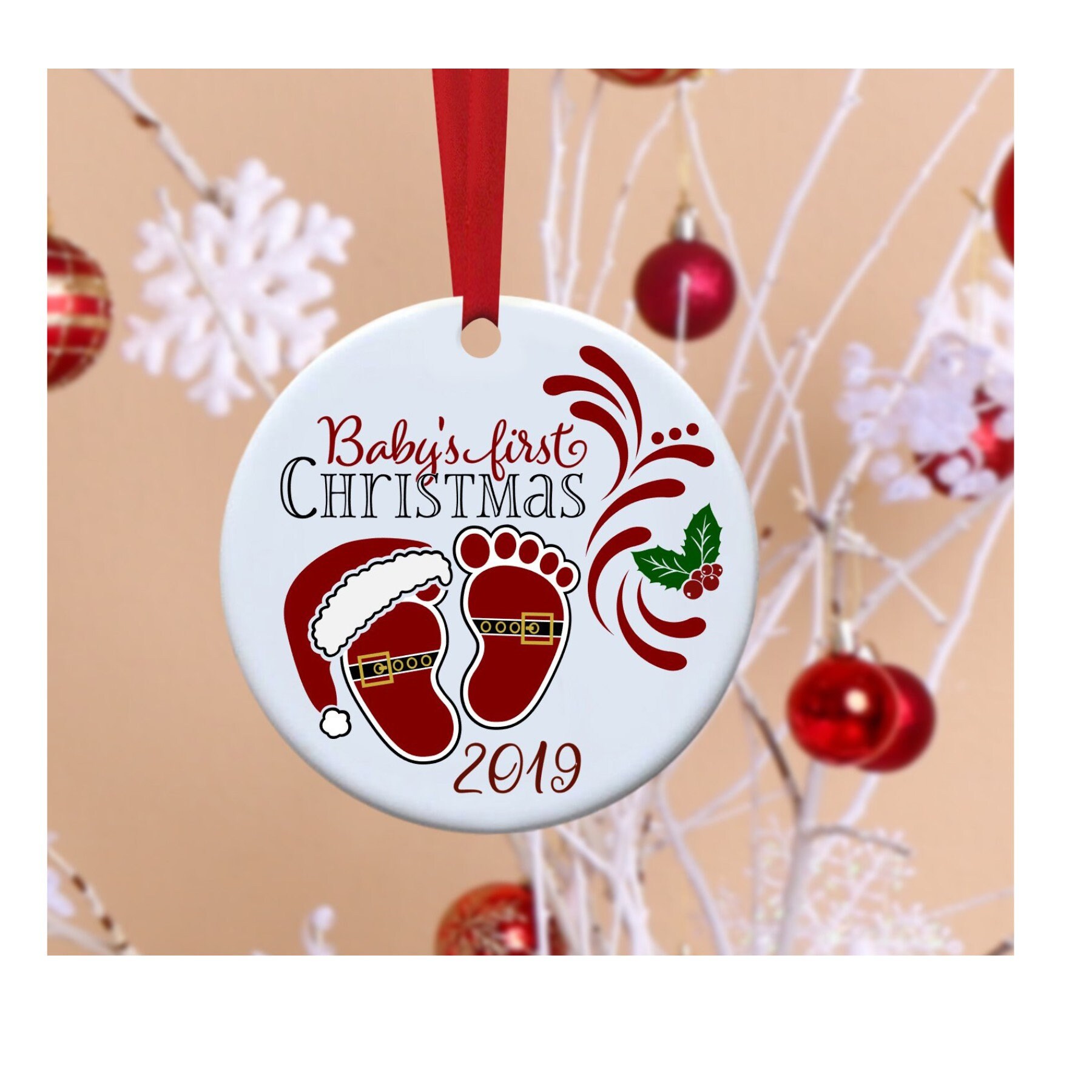 Baby's First Christmas, Baby's 1st Christmas, 1st Christmas, First