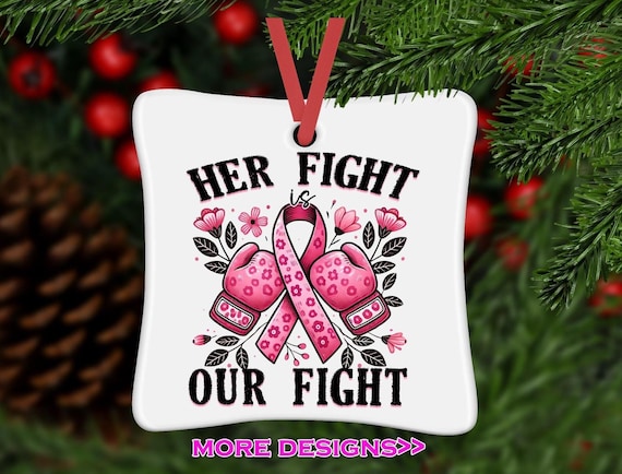 Breast cancer, cancer, Awareness, Glass Ornament, Survivor, Cancer Survivor, Breast Cancer, Cancer Awareness, Christmas ornament