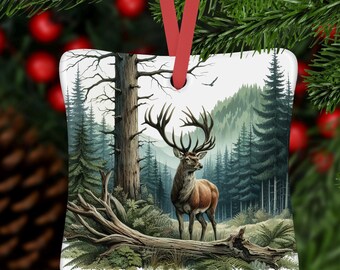 Hunting Ornament, Bird dog, duck hunting, Christmas Ornament, Personalized,  Deer hunting gift, hunter, Ornament for hunter