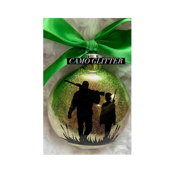 Hunting Ornament, christmas Ornament for Hunter, Christmas Tree Ornament,Personalized Hunter Ornament,Custom Hunter Christmas Ornament