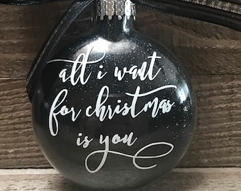Proposal Ornament, Engagement Ornament,Christmas ornament,Personalized Ornament, Christmas Ornament, Gift for Boyfriend, Gift for Girlfriend