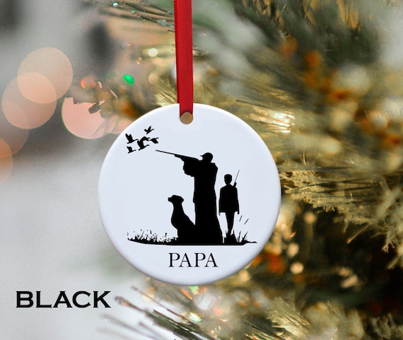 Hunting Ornament, Personalized Dad Gift, Hunter Gift, Camo Ornament, Hunting Keepsake, Personalized Hunting Gift, Gift for hunter,Hunter