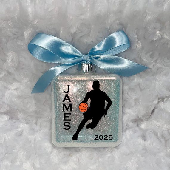 Basketball ornament, Ornaments for basketball player, Team ornaments, Christmas ornament for basketball player, Christmas tree ornaments,