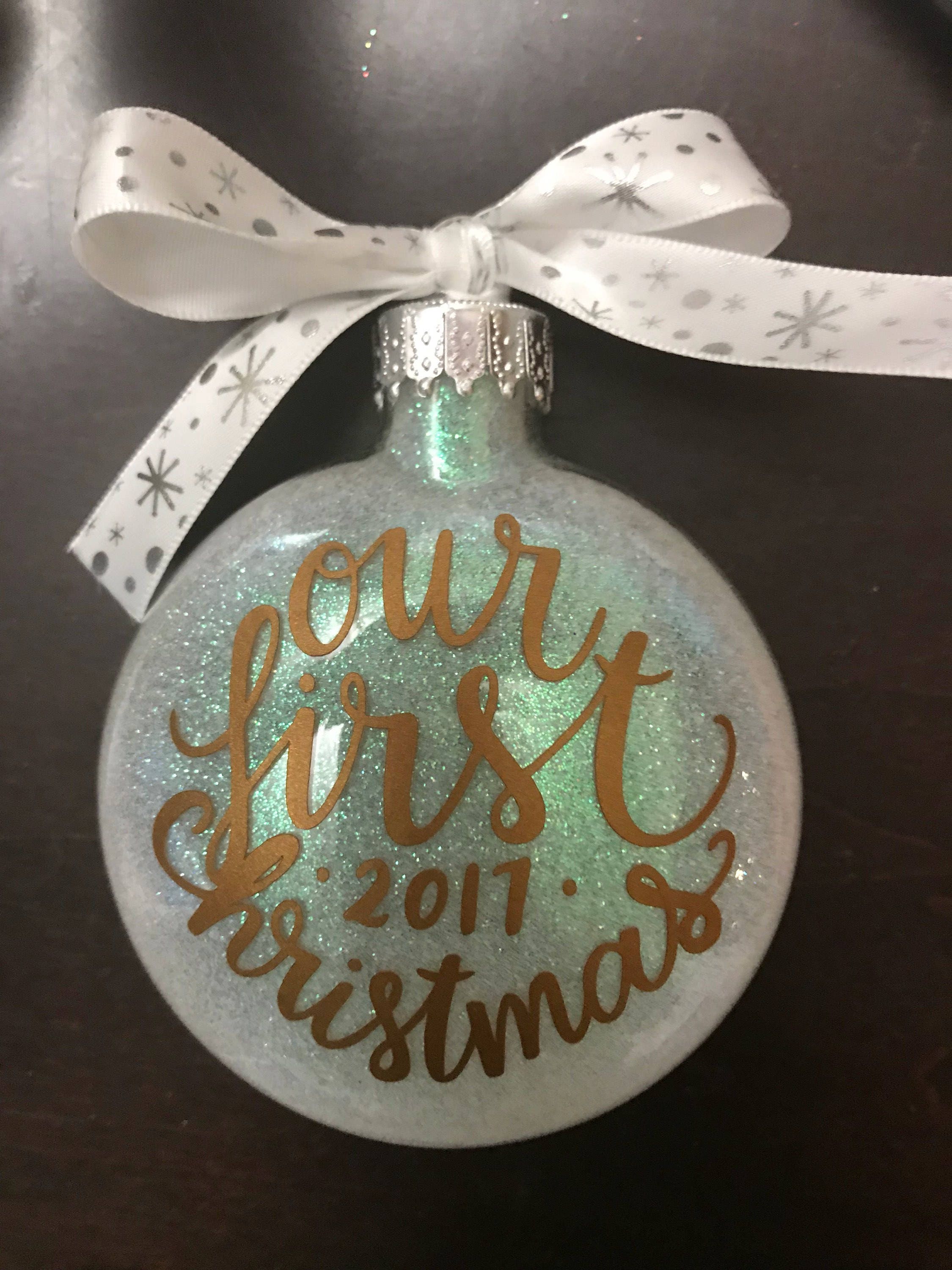 1st Christmas Ornament, First Christmas Ornament, 1st Christmas, First