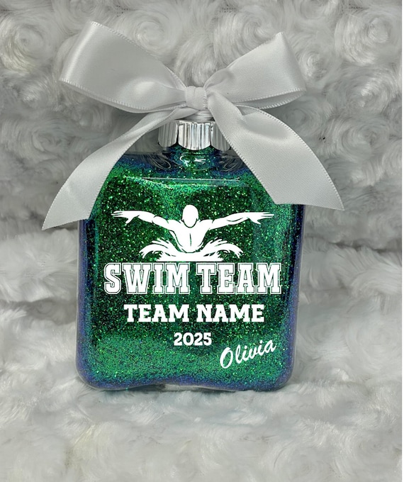 Swim ornament, Ornament for swimmer, Swim Team Ornament, Personalized Swim Ornament, Swim Coach Gift, Team Ornament, End of Season Gift