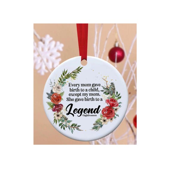 Christmas ornament, Mom ornament, Dad ornament, Funny Ornament, Ornament for mom, Moms ornament, Funny ornament for mom, Christmas Tree