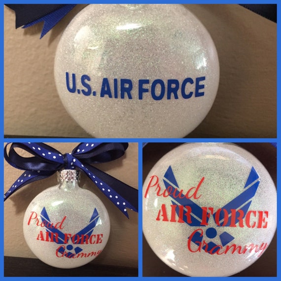Coast Guard Ornament , Navy Ornament , Army Ornament , Marine Ornament , Air Force Ornaments, Glass ornament, Military Ornament