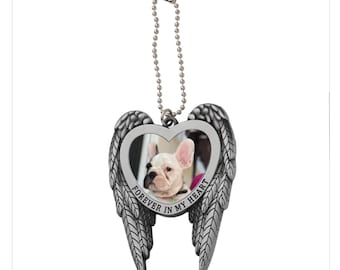 Personalized Pet Memorial Ornament, Angel Wings Ornament, Paw Prints gift, Pet loss Ornament, Grief Gift, gift for pet loss