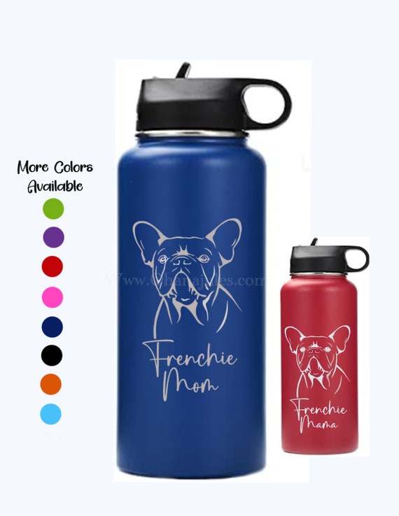 French bulldog, Frenchie, Frenchie flask, French bulldog flask, Frenchie items, water bottle, Flask, Tumbler, Frenchie Tumbler, Frenchie Dad