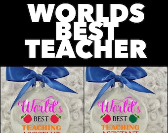 TEACHER ORNAMENT
