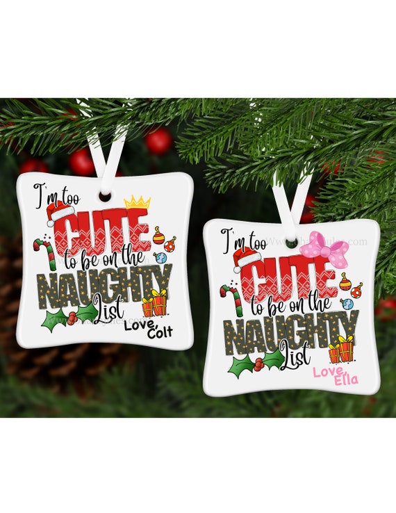 Son, Daughter, Ornament, Personalized, Family, Holiday Decore, Christmas Tree, Personalized Ornament