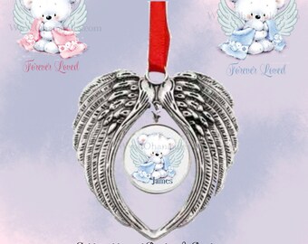 Memorial Christmas Tree Ornaments, infant loss,In memory ornament, Baby Girl, Baby Boy, Christmas ornament, Memorial Gift, Miscarriage