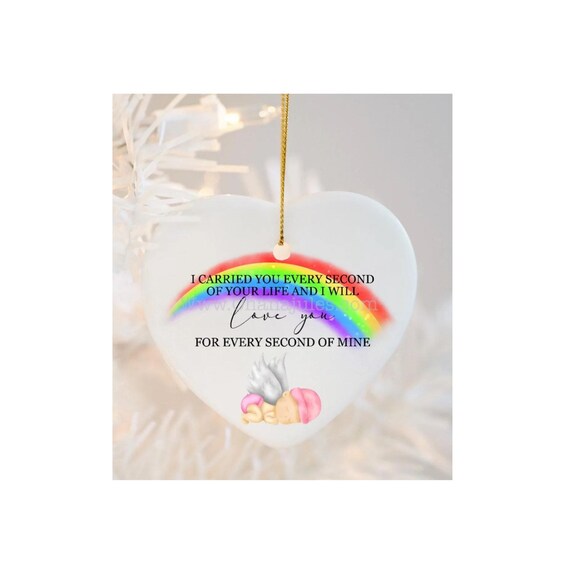 Remembrance Ornament , In Memory Gift, Baby Loss Memorial, Infant Loss, Baby Remembrance, Pregnancy Loss, Miscarriage.Memorial Ornaments