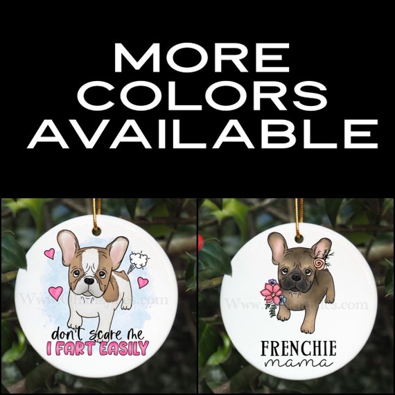 French bulldog, Frenchie, Bulldog, Frenchie Ornament, French bulldog Ornament, Personalized Ornament, Pet ornament,Christmas Ornament