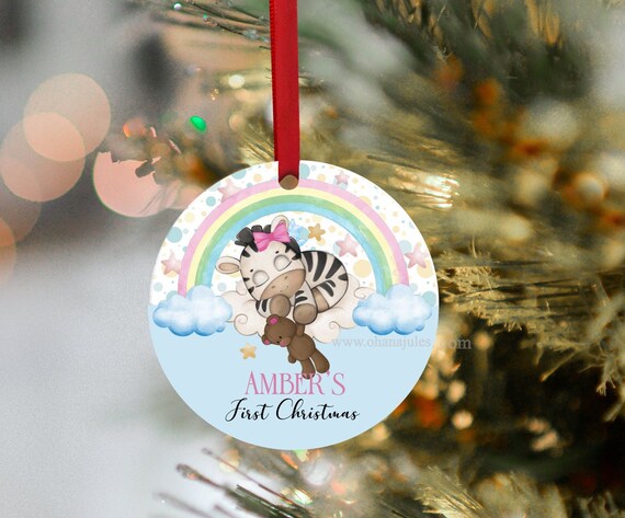 First Christmas, 1st Christmas, Babies' 1st Christmas, Babies' First Christmas. Personalized, Christmas Ornament, baby, Ceramic ornament