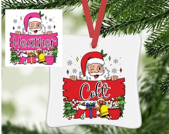 Personalized Kids Ornament, Kids Christmas Name Ornament,Custom Name Ornament,Christmas Name Ornament,  Personalized Ornament