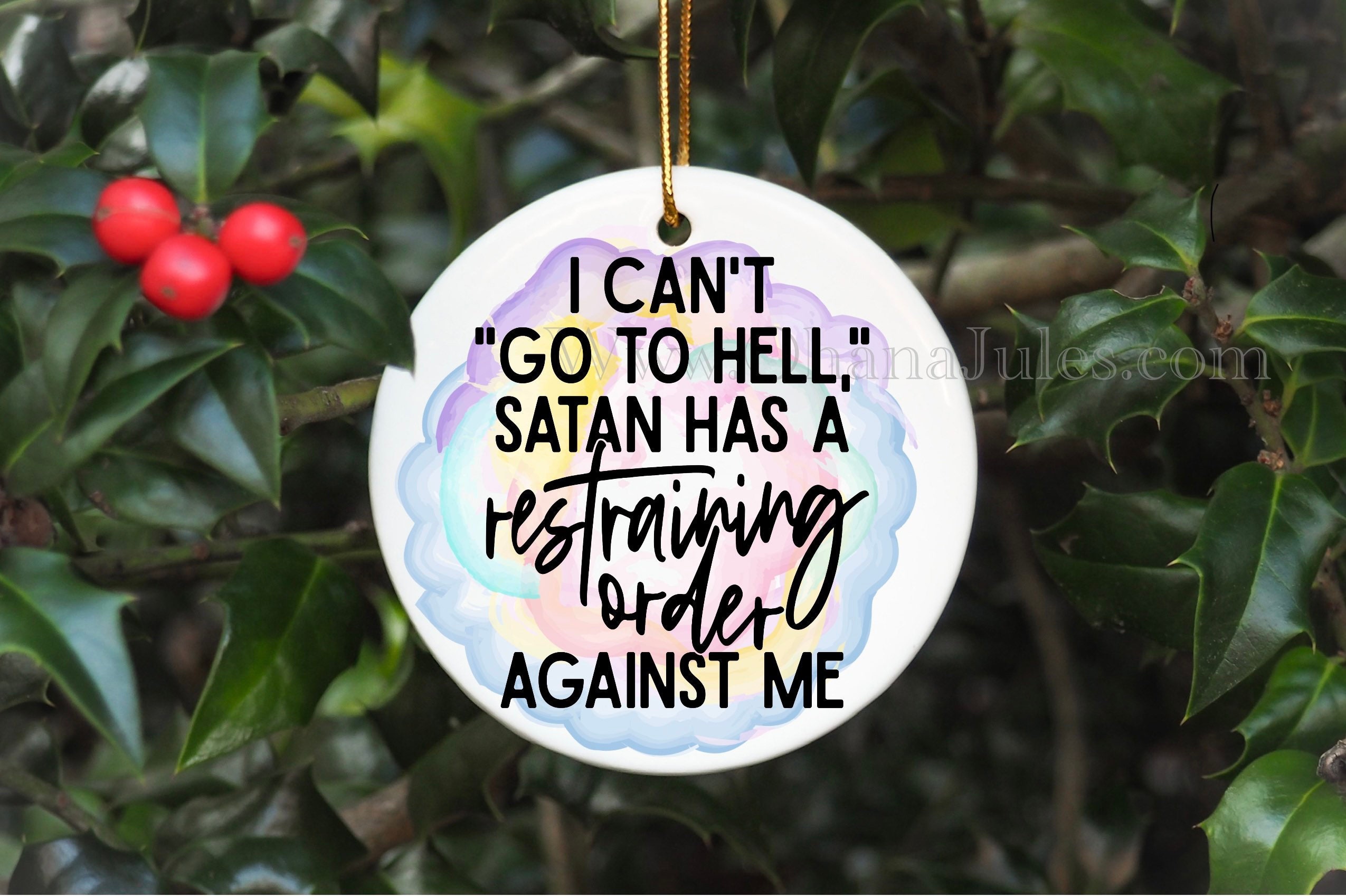 Funny ornament Rude ornament Christmas ornament BFF | Etsy