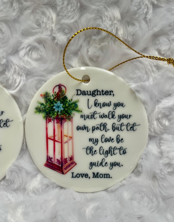 Christmas Ornament, Ornament for Kids Ornaments from Mom, Ornaments from Dad, Personalizes Ornaments, Christmas Ornaments, Personalized Gift