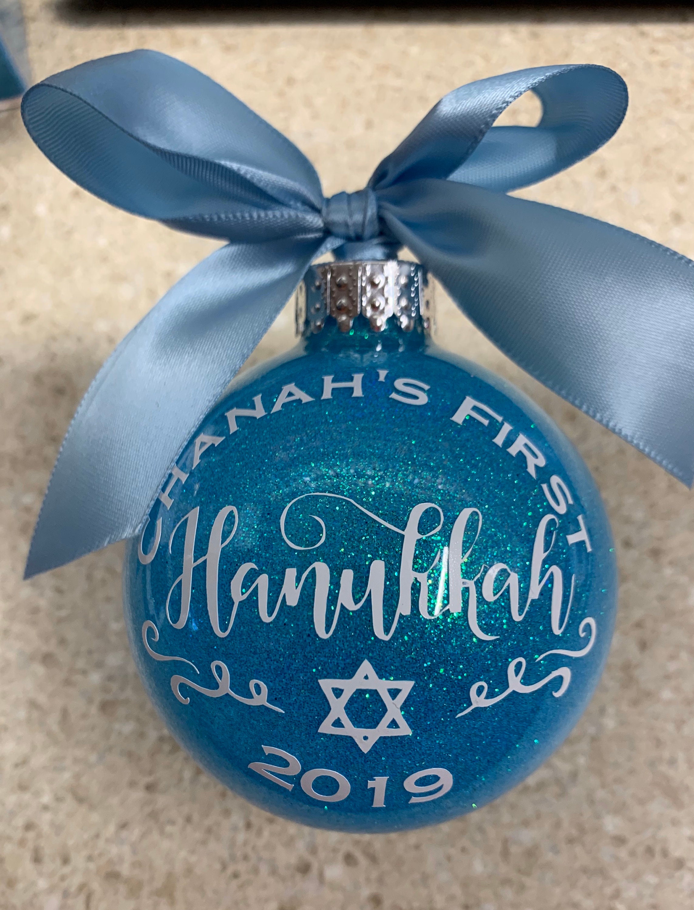 Hanukkah, 1st Hanukkah, Hanukkah Ornament, Our First