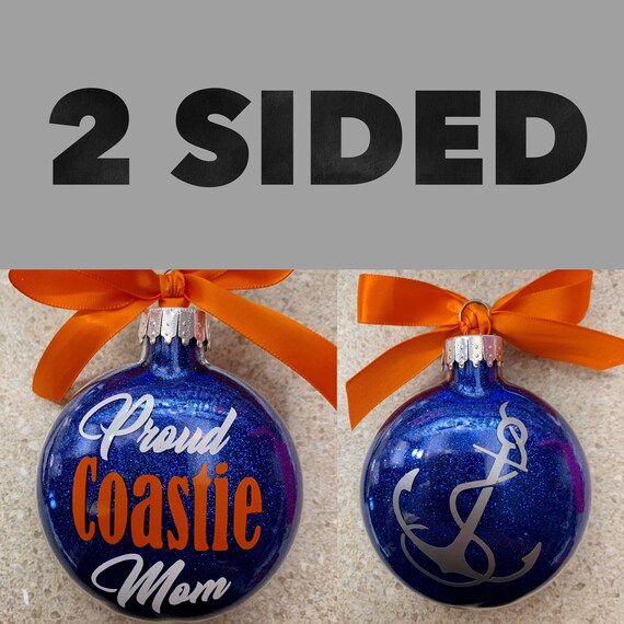 Coast Guard Ornament , Coast guard Christmas Ornament, Christmas Ornament, Coast Guard  Wife, Coast Guard Mom, Coast Guard home decor