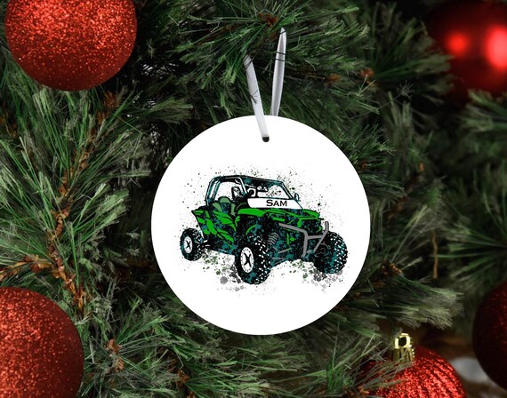 ATV Ornament, Personalized ATV Ornament, Custom Ornament, Christmas Ornament, Personalized Christmas Ornament, Christmas Tree Ornament