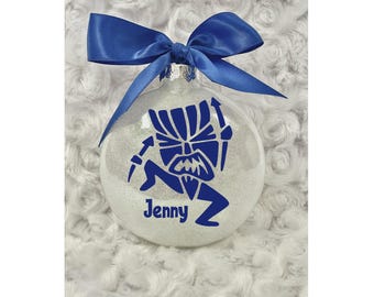 Tiki, Tiki ornament, Hawaiian ornament, Christmas Ornament, Christmas Decor,Christmas tree,Ornament, Personalized Gift,Personalized Ornament