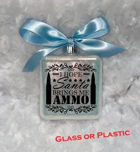 Gun, Pistol, Ornament, Gun Ornament, Military, Tactical,Christmas Ornament, Pew Pew, Personlized Christmas ornament,