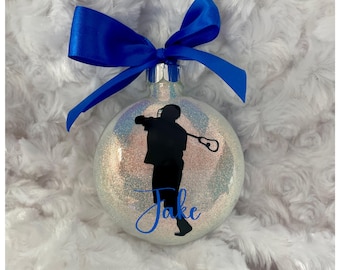 Lacrosse Ornament, Ornament, Sports ornament, Christmas ornament, Personalized Ornament, Ornament, Christmas tree Ornament, Lacrosse