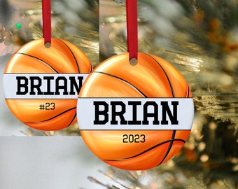 Basketball, basketball Player, Baskball player gift, basketball ornament, Basketball items, Oenaments, Christmas ornament,  personalized