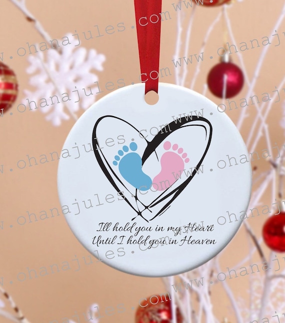 Infant loss, Baby loss, Remembrance Ornament, In Memory ornament, Personalized Christmas,  In memory Baby loss, Miscarriage