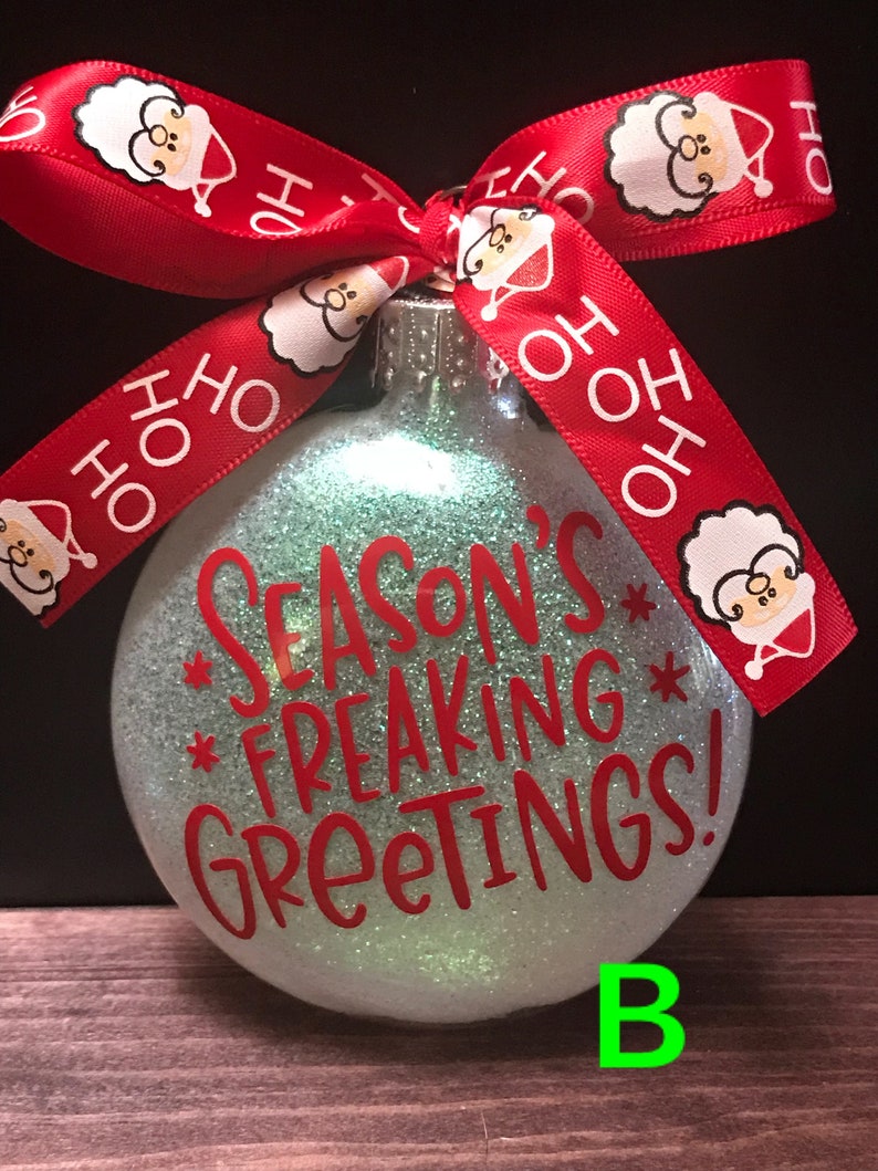 Christmas ornaments funny Christmas ornaments rude Etsy