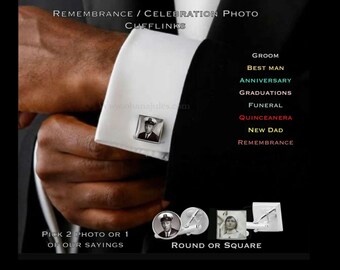 Personalized Wedding Cufflinks, Photo Cuffkinks, Groom Cufflinks, Personalized Cufflinks, Groomsmen Gift,Wedding Gift Men, Groom Gift