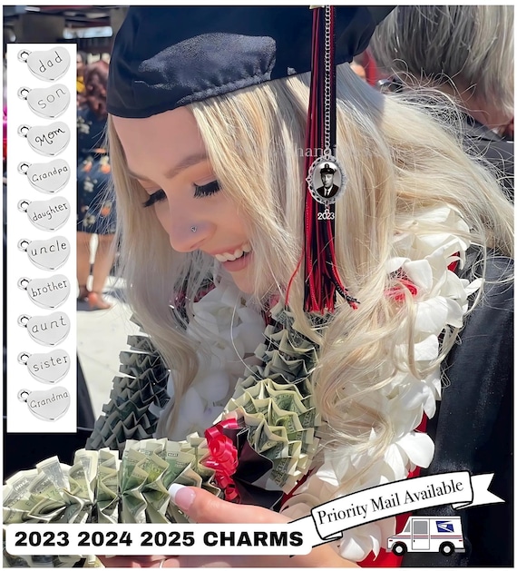 Graduation, Gifts for Graduate, Remembrance Tassel , Graduation Gift, Memorial photo charm, Graduation Cap photo charm, Grad Memorial gift