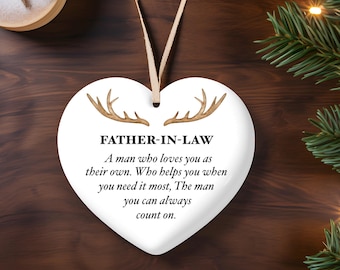 Stepdad Ornament, Father In Law Ornament,Bonus Dad ornament,Dad Christmas Gift,Bonus Dad ,Christmas gift, Christmas Gift, Dad Ornament