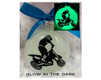 Dirt Bike, Boys Ornament, Personalized Ornament, Skater Ornament, Skateboarding, Skateboard Ornament, Dirt Bike Ornament, Motocross Ornament