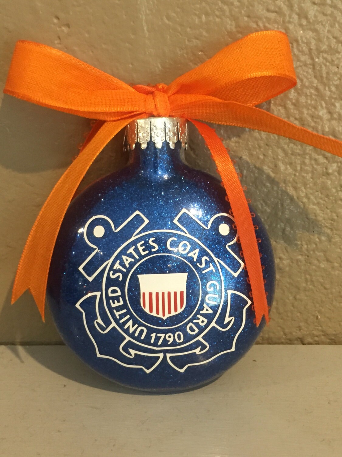 Coast Guard ornament, Coastie, Coast Guard, coast guard ornament