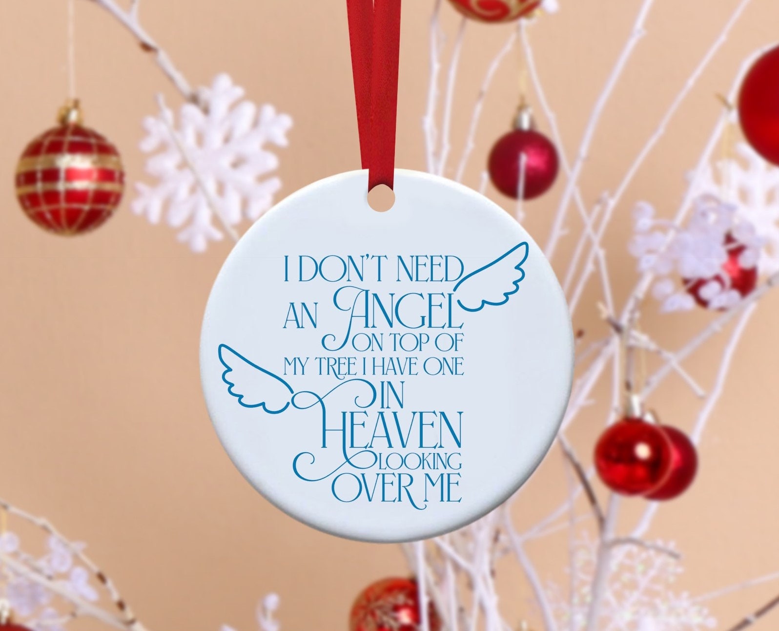 Remembrance, Angel, Remembrance Ornament, Christmas Tree, Christmas, In