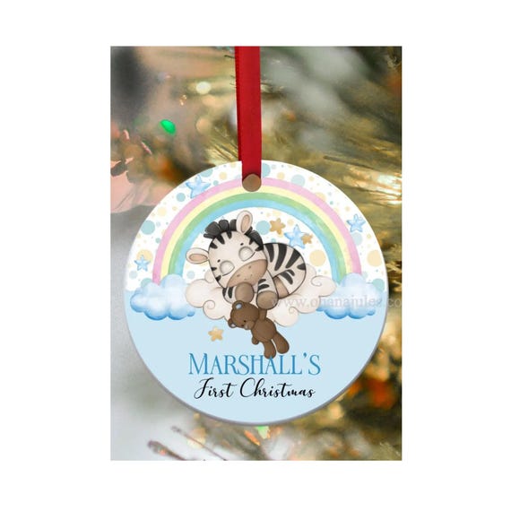 First Christmas, 1st Christmas, Babies' 1st Christmas, Babies' First Christmas. Personalized, Christmas Ornament, baby, Ceramic ornament