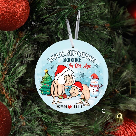 I’m yours, Couple ornament, Christmas ornament, Christmas, Holiday, couples ornament, Funny ornament, Santa, Mrs Claus, Christmas Ornament
