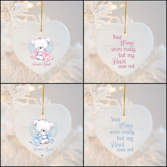Remembrance ornament, Baby Loss, In memory,  Baby Girl, Baby Boy, Personalized Ornament, Infant, Baby, Miscarriage