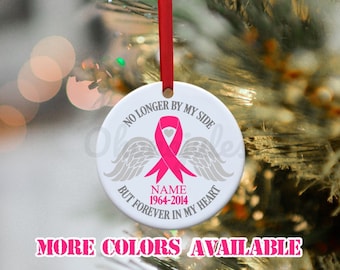 Awareness Ribbon Ornament, Memorial Ornament, Memorial Gift, Sympathy Gift Ornament, Bereavement Gift, Tribute ornament, Loss remembrance